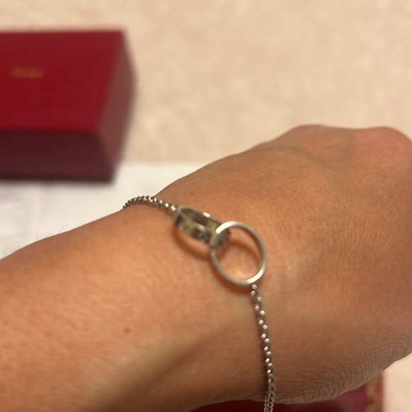 Cartier love bracelet white gold 18 K - Picture 6 of 8